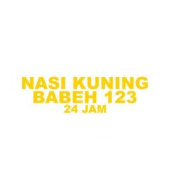 Logo nasi kuning babeh 123