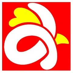 logo Dkriuk Fried Chicken