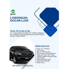 Logo GoCar Luxe jakarta