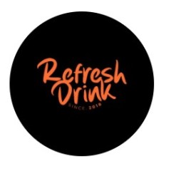 Logo Refresh Drink